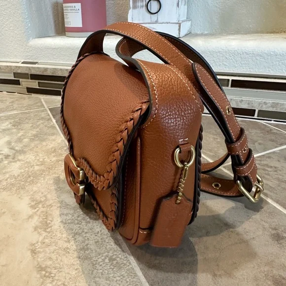 Coach Tan Crossbody Bag - Picture 2 of 10